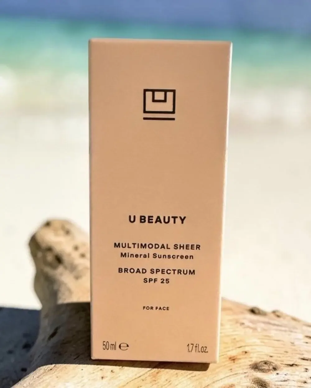 U BEAUTY Multimodal Sheer Mineral Sunscreen SPF 25 1.7 fl oz / 50 ml NIB/ SEALED